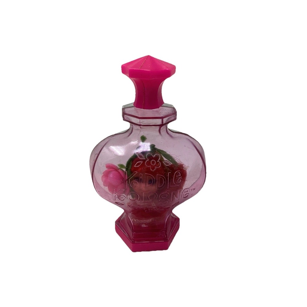 Liddle Kiddle Rosebud Kologne Cologne Bottle & Red Hair Doll Mattel